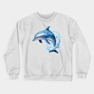 Adorable Dolphin Crewneck Sweatshirt